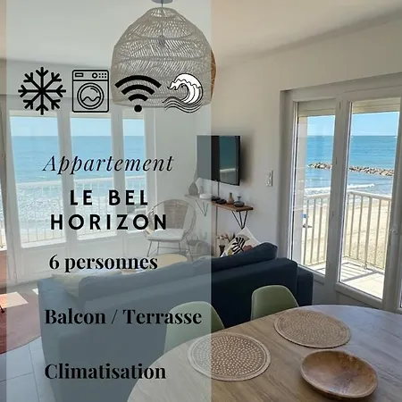121 - Le Bel Horizon - 6 People - Sea View - Balcony * Palavas-les-Flots